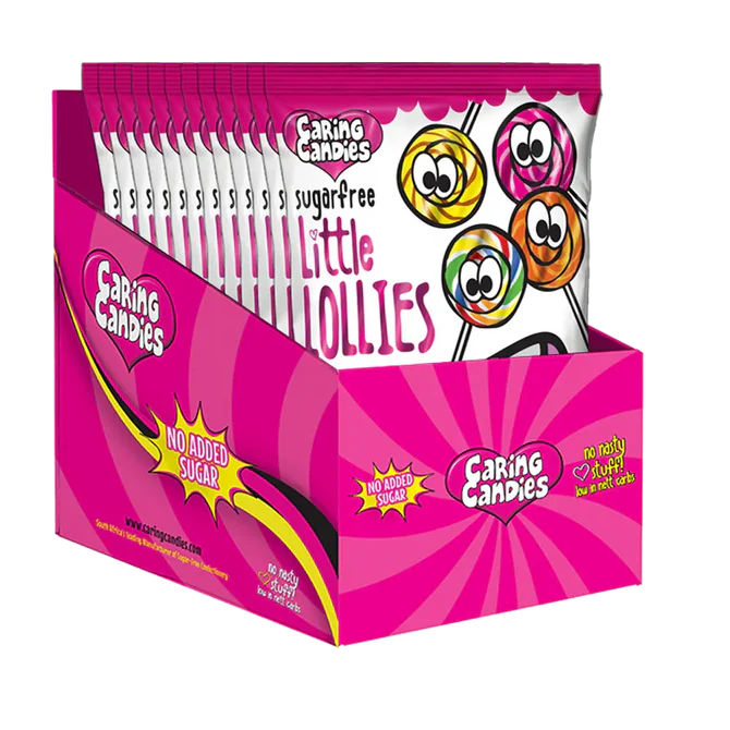 Sugar-Free Lollipop Gift Set — Little Lollies | Kids & Adults | 12 Packs