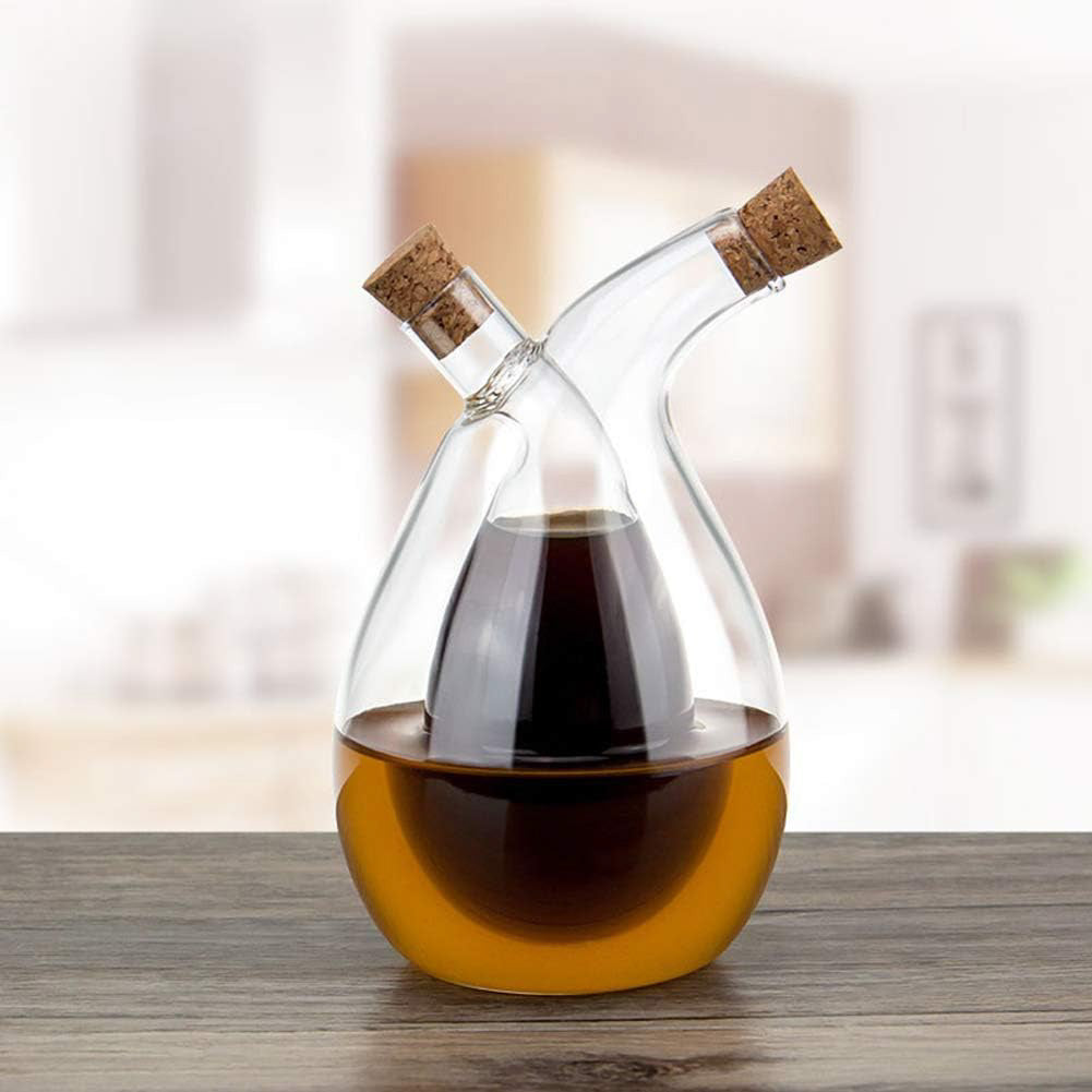 Luxury Housewarming Gift — Bollaer Hand-Blown Oil & Vinegar Bottle