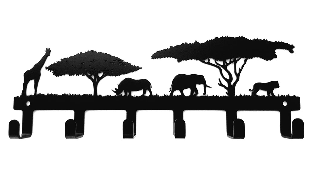 African Wildlife Key Hook
