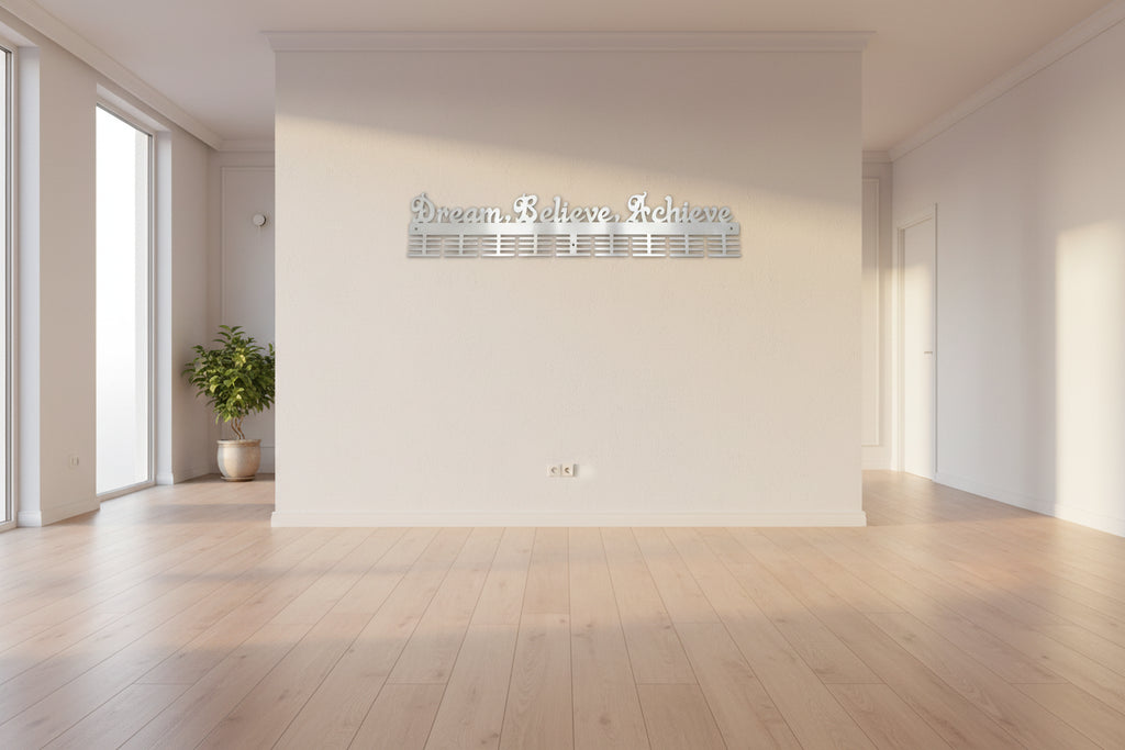 Dream Believe Achieve Medal Hanger