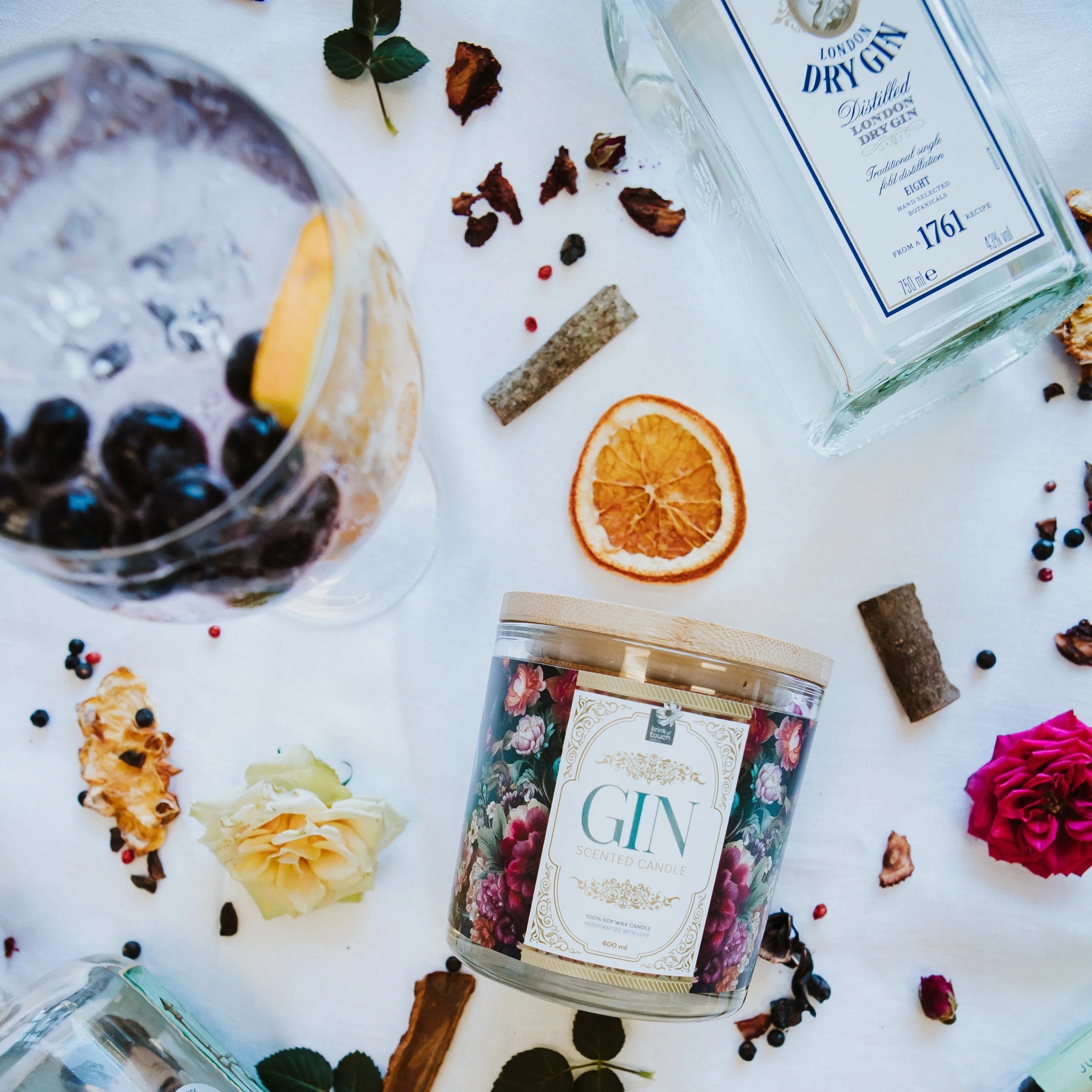 Gin Luxury Candle