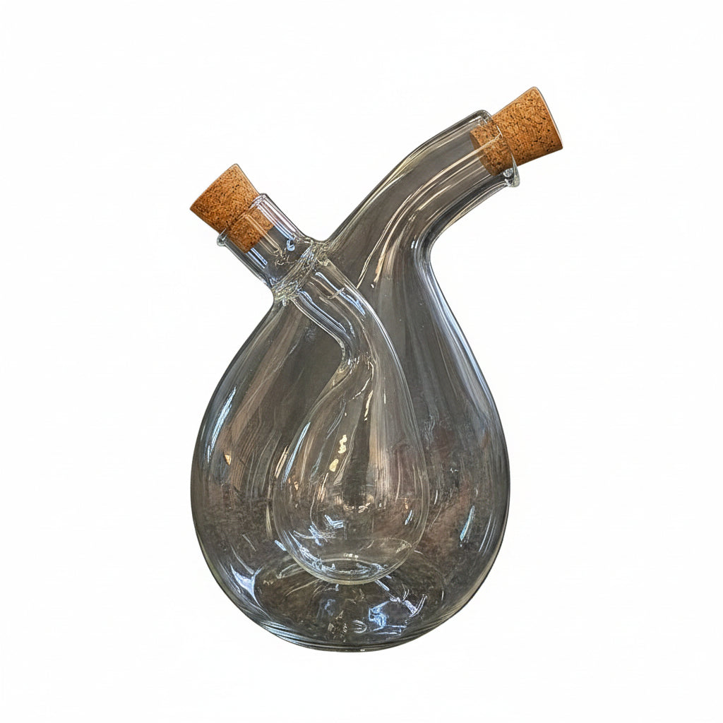 Luxury Housewarming Gift — Bollaer Hand-Blown Oil & Vinegar Bottle