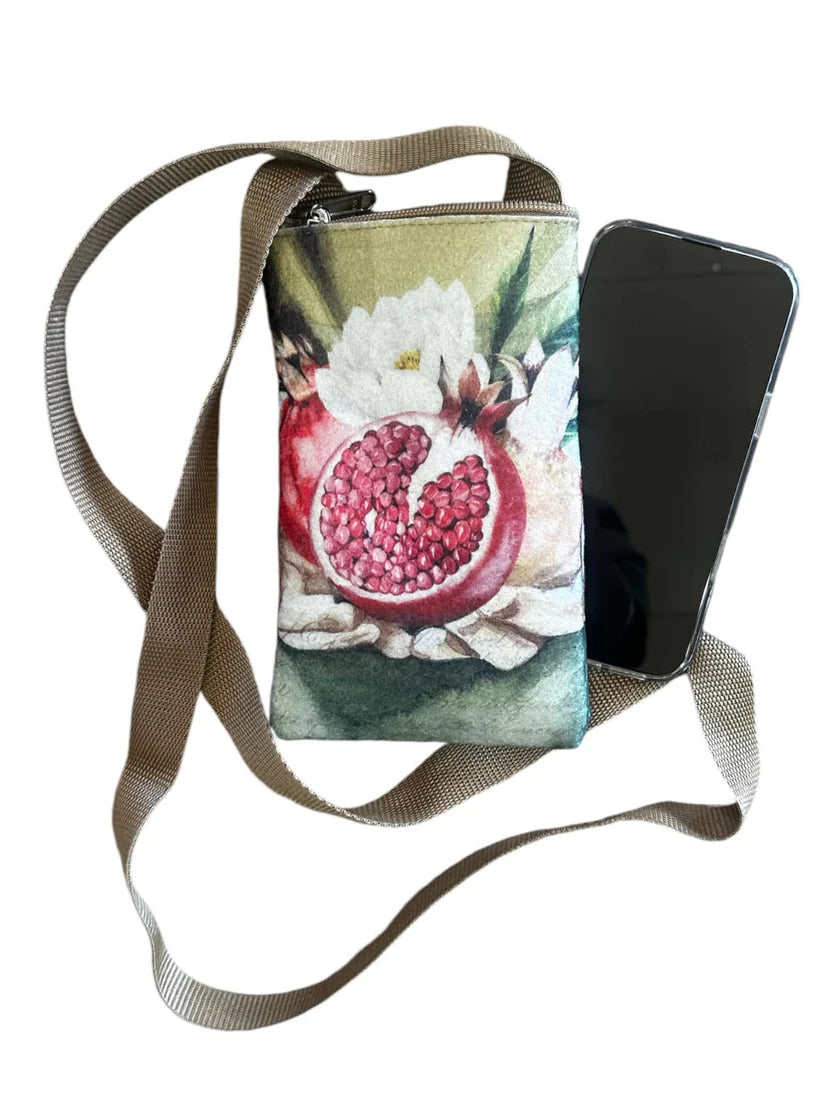 Pomegranate Cellphone Sling Bag