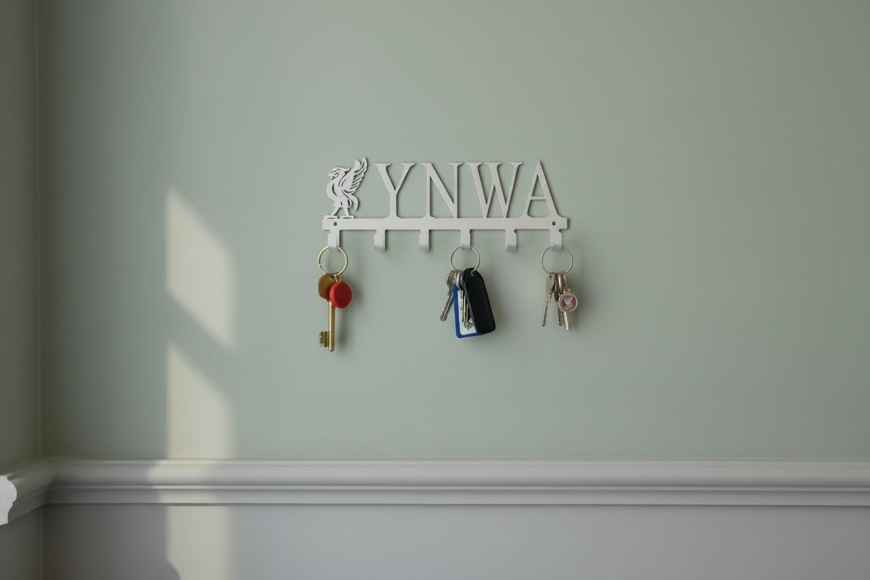 Liverpool YNWA Liver Bird Symbol Key Hook