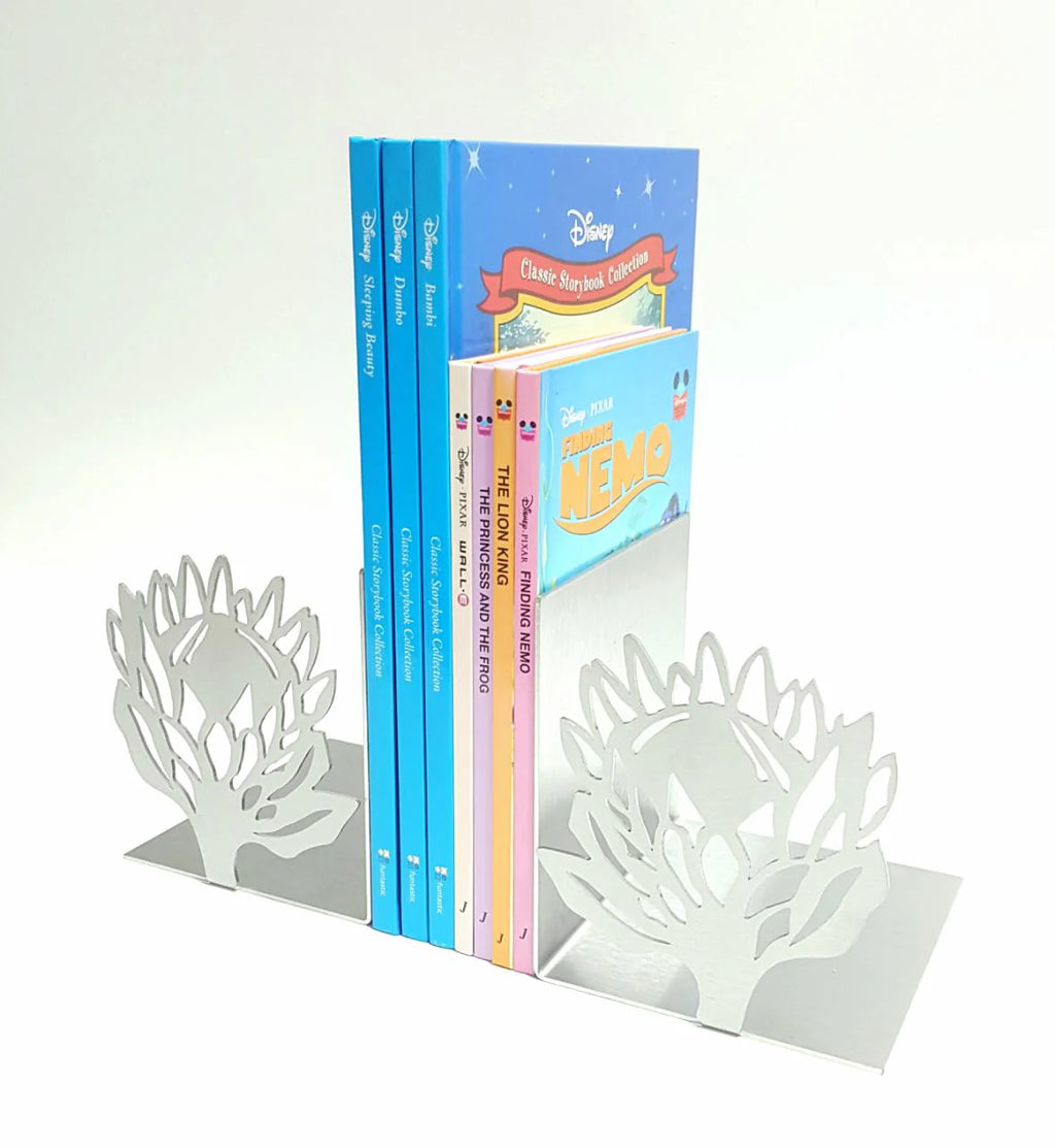 Protea Flower Bookends