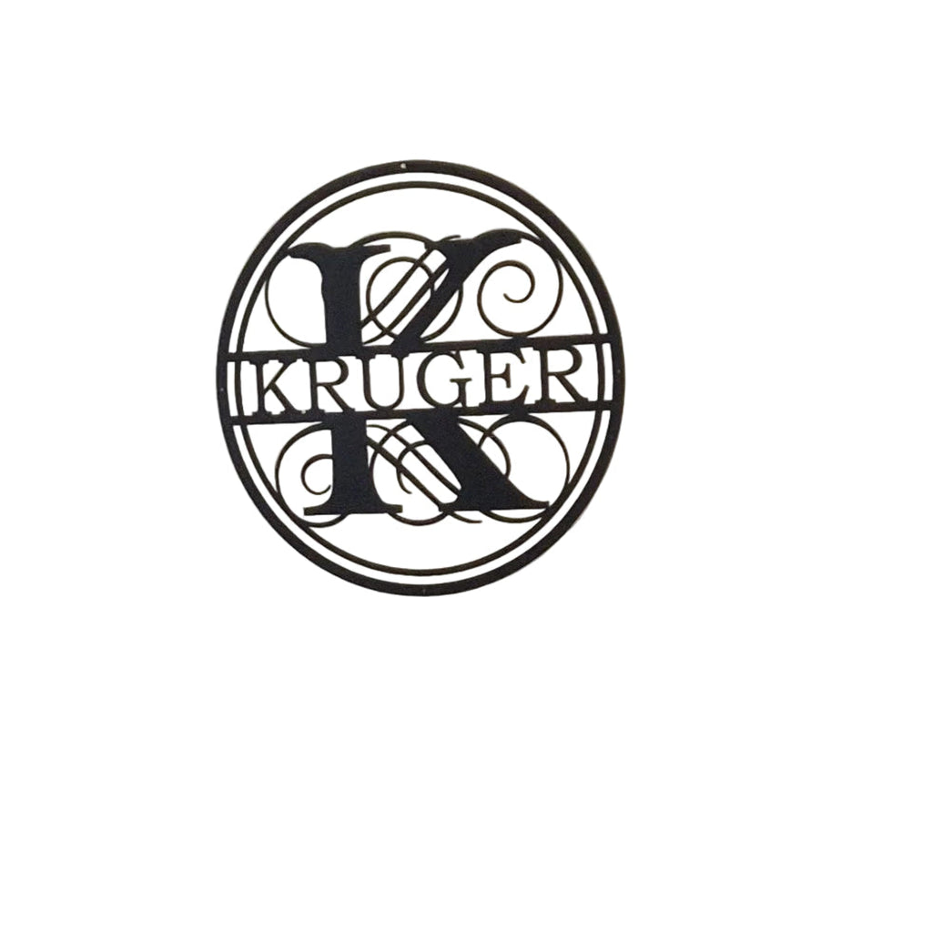 Split Alphabet Monogram