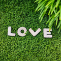 LOVE Sandstone Décor